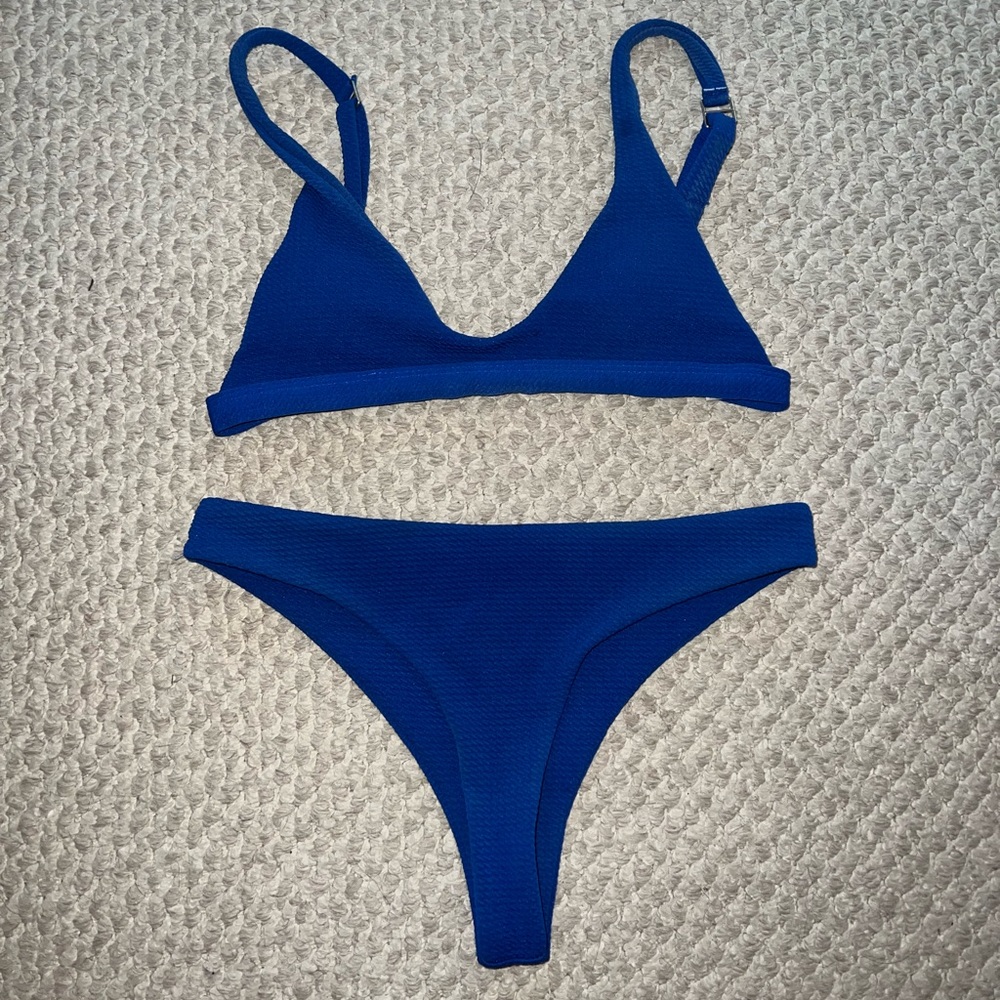 Dark blue bikini